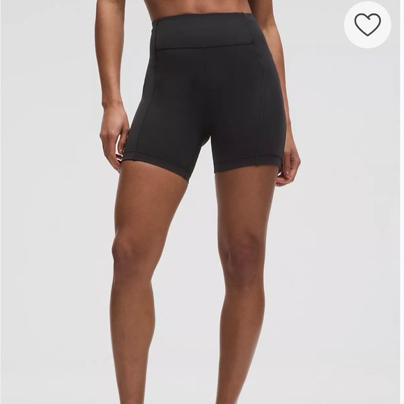 lululemon athletica Pants - Lululemon Swift Speed High-Rise Short 6" Women's Black Shorts